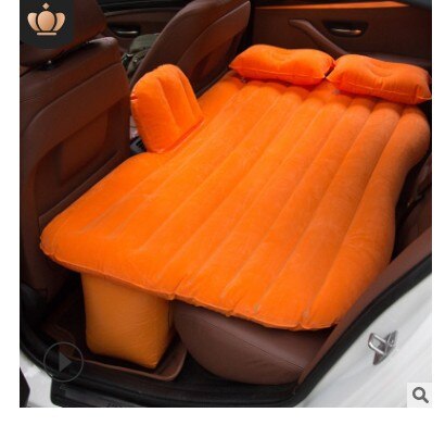 Car Bed, outdoor travel PVC flocking mattress, automotive inflatable bed