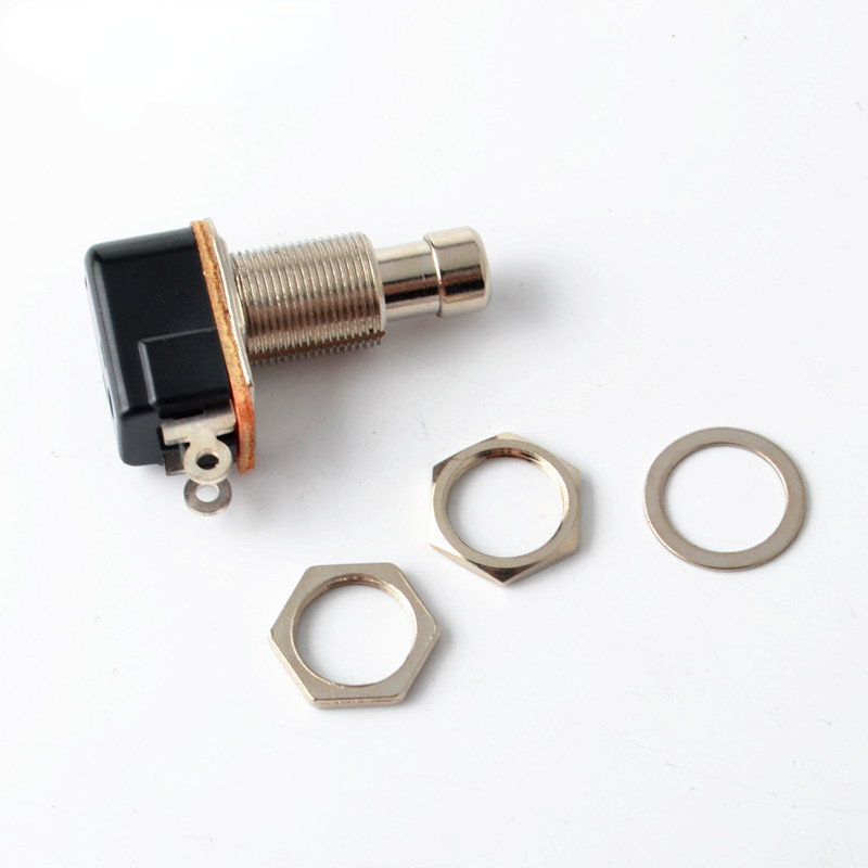 Kortstondige Spst Soft Touch Drukknop Stomp Voetpedalen Elektrische Gitaar Switch Off-Momentary Op