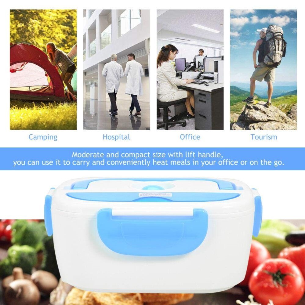 Elektrische verwarming bento box drinkbaar picknick lunchbox kast houden wram voedsel container voor school offce home Voertuig auto gebruik