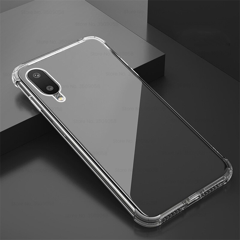 Funda protectora transparente de airbag para samsung galaxy, funda de silicona suave a prueba de golpes para teléfono samsung galaxy a02 a 02 sm-a022f/dsn de 6,5 pulgadas