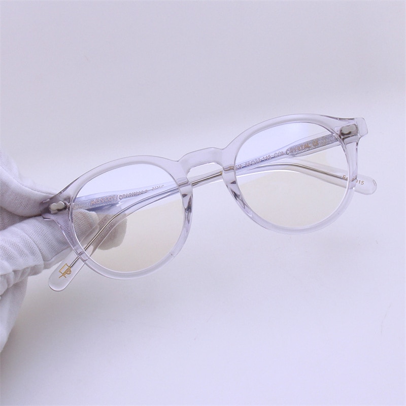 TOP Grade Japanese Retro Anti Blue Round Glasses MILTZEN Myopia Men Frame and Women Eyeglasses Prescription Eyewear
