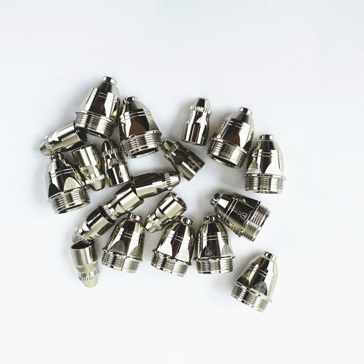 20pcs Premium P80 Plasma Cutting Torch Consumable Cutting 60A 80A 100A P80 CNC Plasma Torch Tip Electrode Nozzle