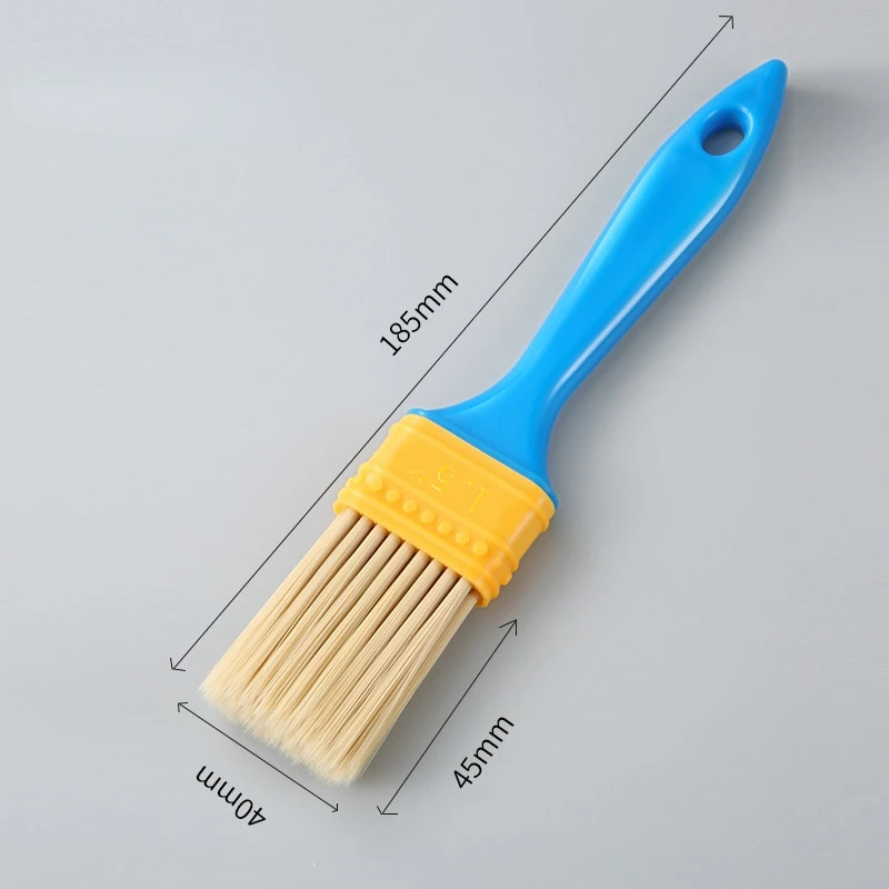 Multifunction Paint Brush with Plastic Handle for Wall and Furniture Paint Tool Painting Brushes Set Artist Paint Brushes: 1.5