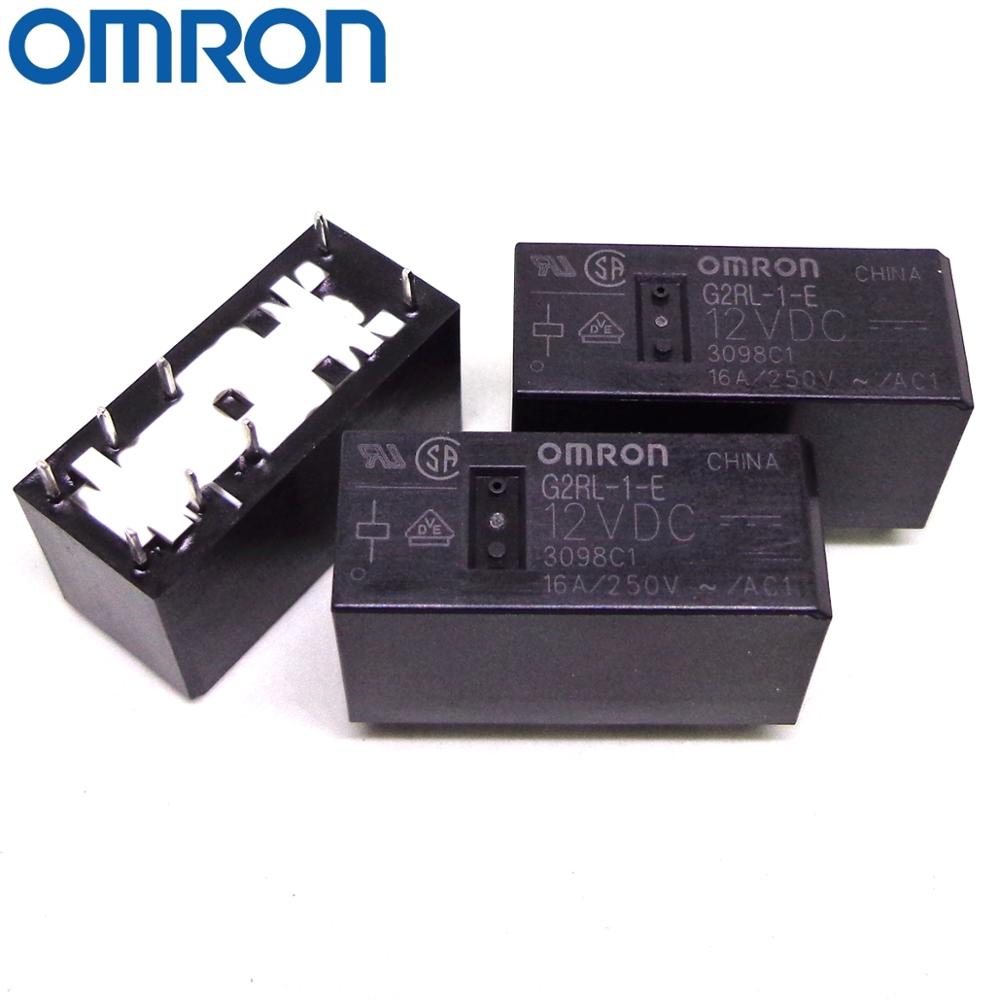 OMRON RELAY G2RL-1-E 12VDC G2RL-1-E 24VDC G2RL-1-E 5VDC G2RL-1-E 5V 12V 24V 16A Brand and original relay