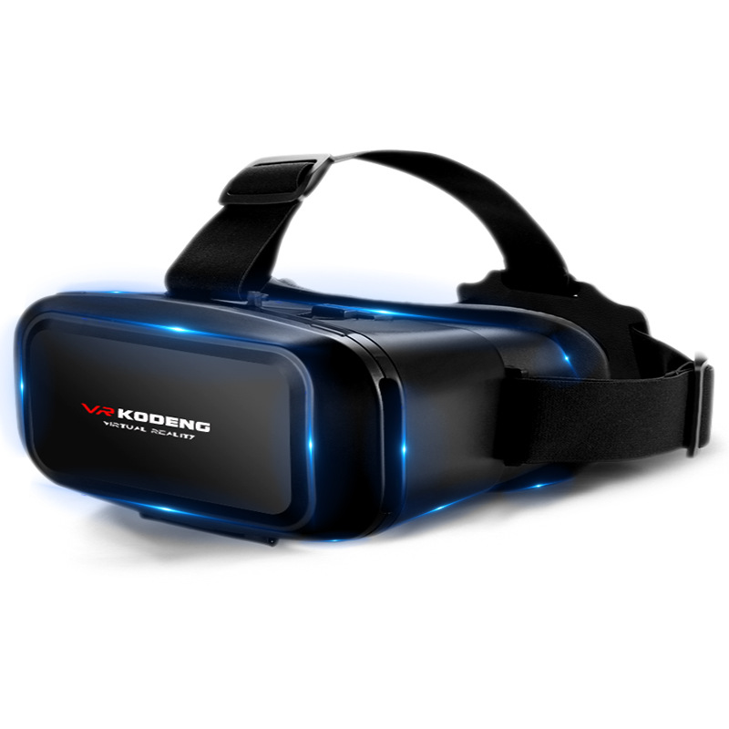 Kodeng 3D Virtual Reality Vr Bril Ondersteuning 0-600 Bijziendheid Verrekijker 3D Bril Headset Vr Voor 4-7 inch Ios Android Smartphone