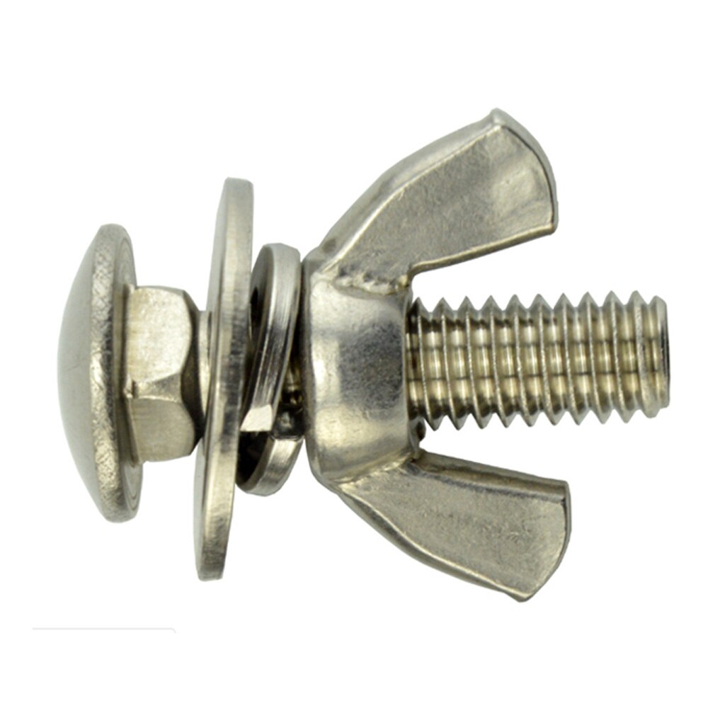 Stainless Steel Tech Diving Butterfly Screw Bolts Wing Nuts Tech Diving Backplate Screws