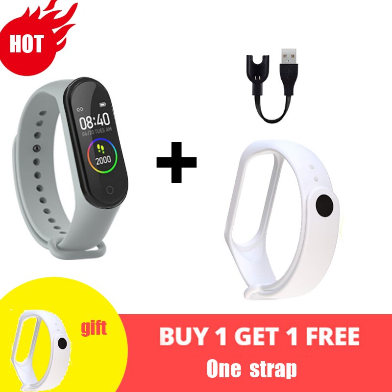 M4 Smart Watch Sport Wristbands For Women LED Screen Fitness Tracker Bluetooth Waterproof Lady Watchs Sports Brand digital watch: 3