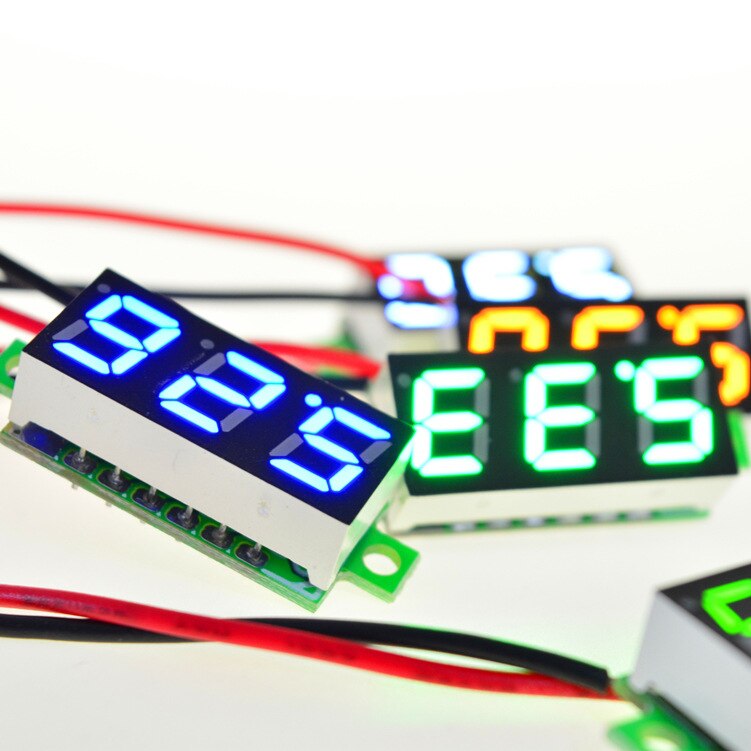 0.28 Inch Red Blue Digital LED Mini Display Module DC2.5V-30V - Foto 9