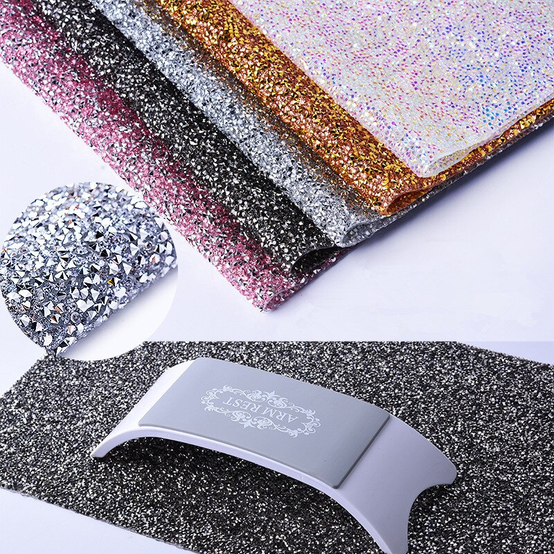 Mantel de mesa con diamantes de imitación para decoración de uñas, mantel de fondo de tela, péndulo superllamativas para fotos pequeñas y frescas
