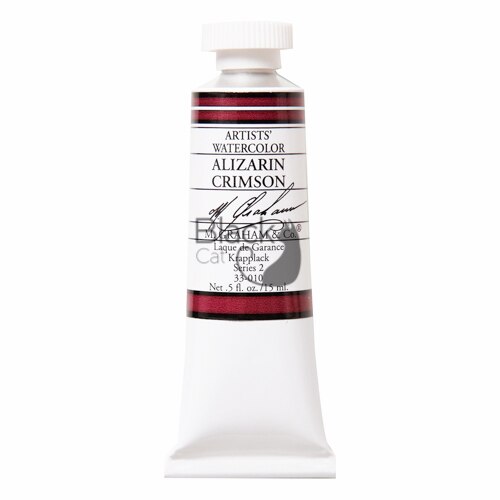 M.GRAHAM &amp; CO-pintura de acuarela Original importada, suministros de Arte de pintura, serie roja, 15ml: 010