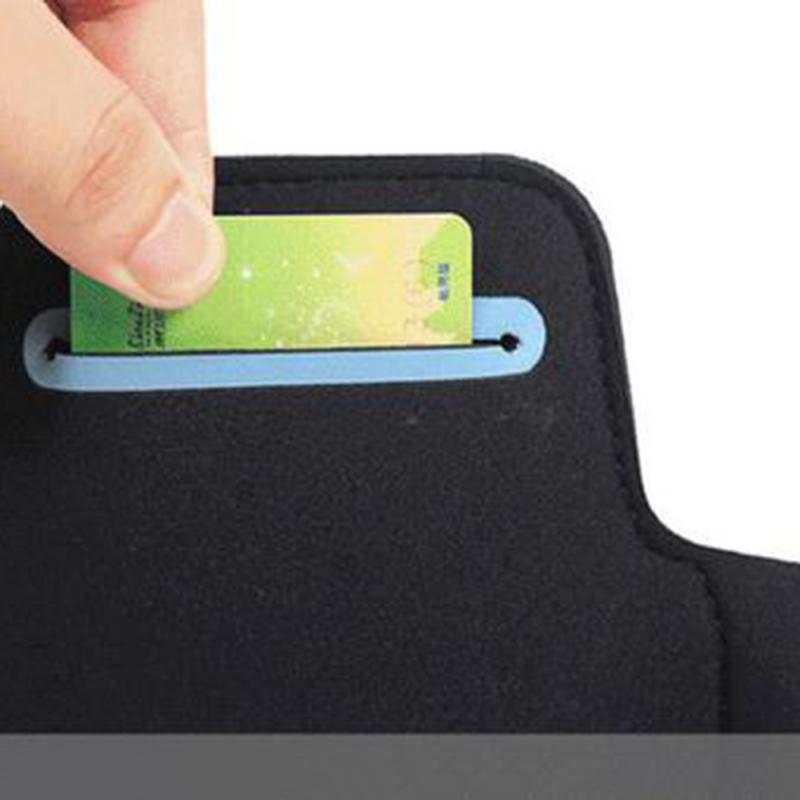 Universal 5.5 polegada de telefone celular esporte braçadeira correndo sacos tela toque braçadeira do telefone à prova dwaterproof água caso para samsung iphone huawei