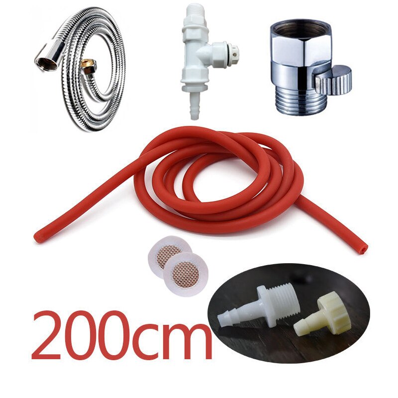 Wetips silikonowy wąż lewatywa Bidet czyszczenie lewatywa mycie odbytu czyszczenie z zawór Bidet stałe ciśnienie