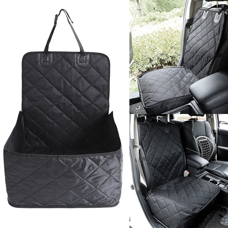 Dog Car Back Seat Cover Car Mat Pet Dog Carrier Cars Rear Waterproof Seat Mat Cushion Protector Mat Non-slip Folding: Olive Yellow