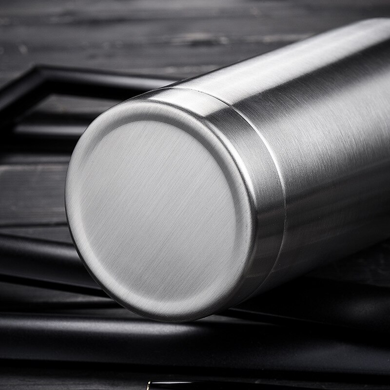 Stainless Steel Protein Shaker Bottle Sports Water Bottle Shaker Cup Double Wall Vacuum Insulated Coffee Mug Thermos BPA Free