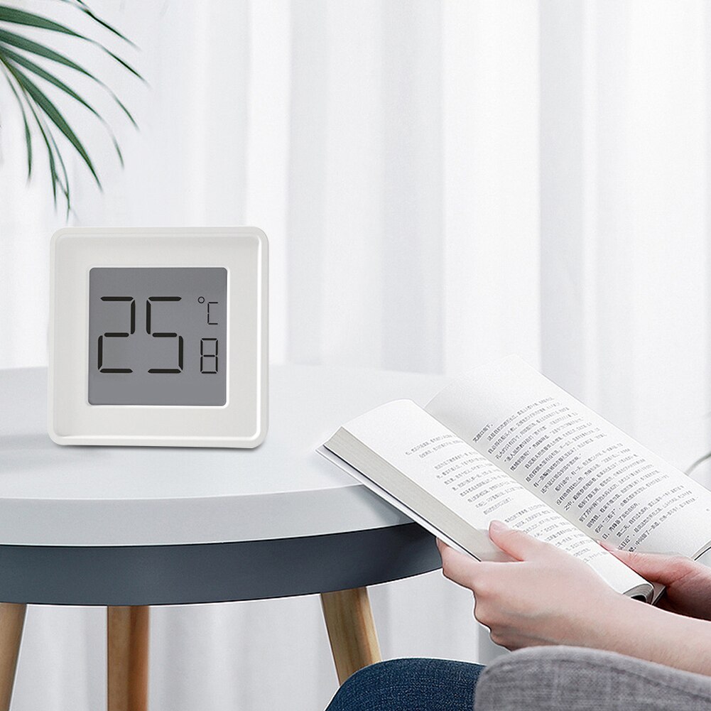 Digital LCD Thermometer and Hygrometer Indoor Mini Thermometer and Hygrometer Electronic Monitor Simplified Screen