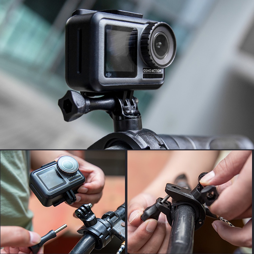 Motorcykel beslag holder til gopro hero kamera cykel mount cykel til go pro hero 3+ 6 5 4 3 2 action cam stand ramme klip