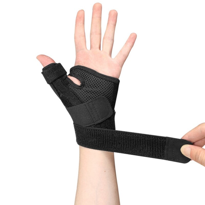 Polssteun Duim Verstuiking Breuk Brace Spalk Pols Stabilisator Startonderbreker Pols Pees Schede Trigger Duimen Protector: Default Title