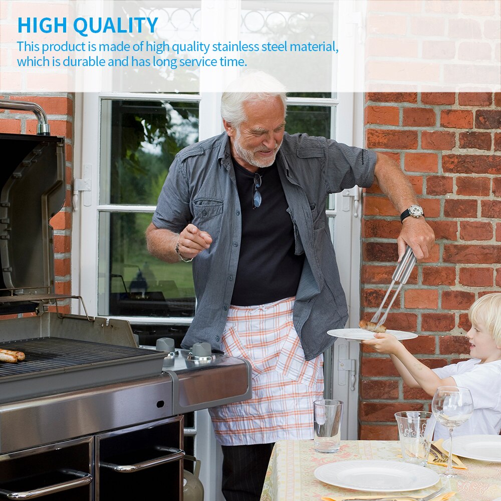 3PCS Stainless Steel BBQ Tools Set Barbecue Grilling Utensil Accessories Camping Outdoor Cooking Tools BBQ Grill Utensil Set