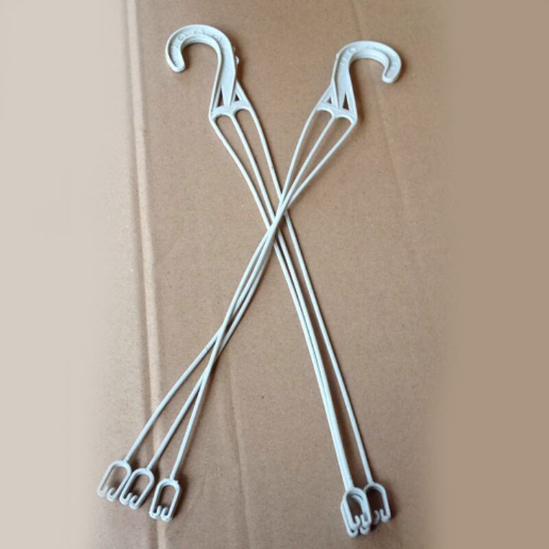 42cm Plant Hanger Durable Flowerpot Holder Hanging Flower Basket Hook Hanger Flower Pot Holder Garden Planter Hooks: Red