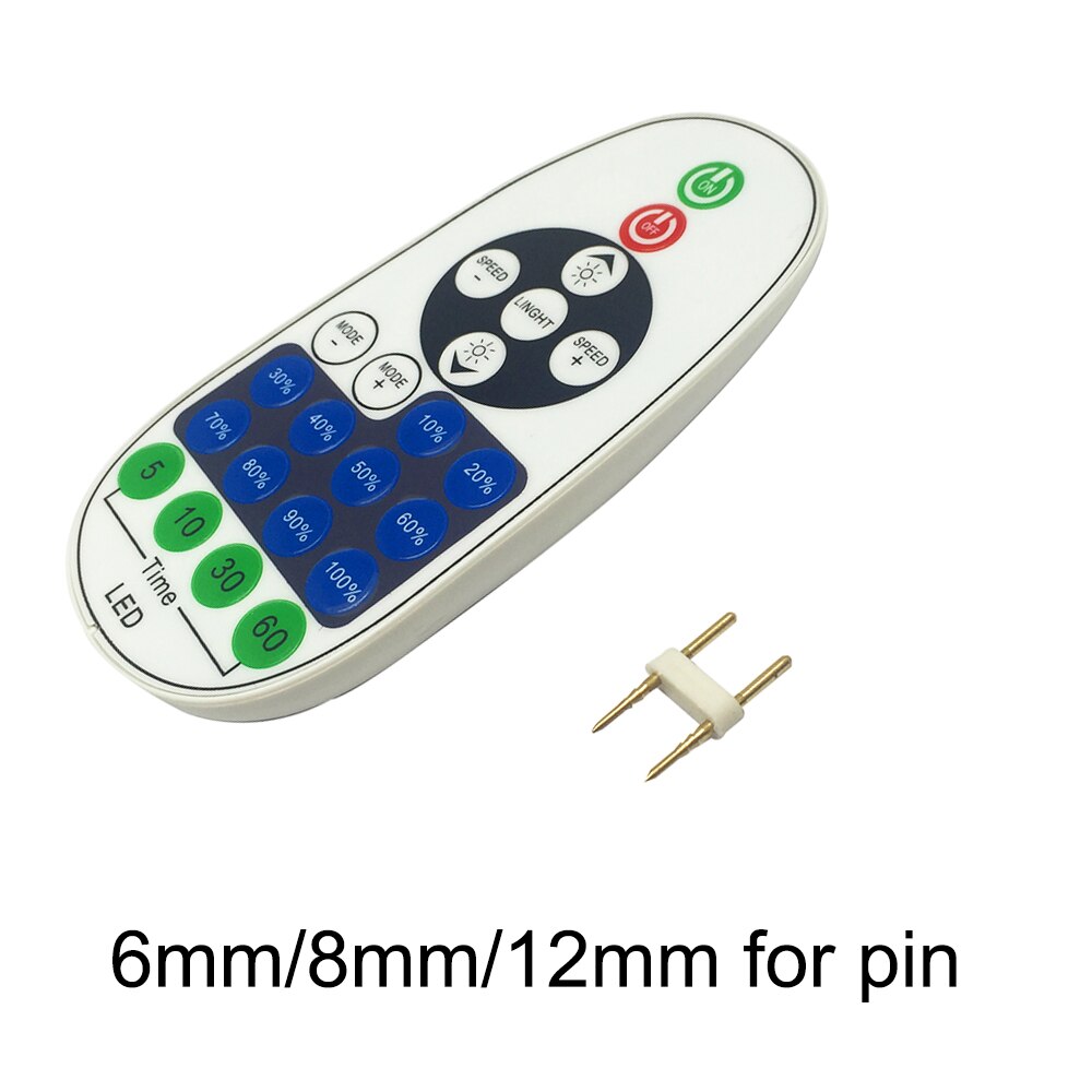 BSOD Led Dimmer Switch for Single Color Led Strip RF Led Controller AC110V 220V Adjustable Brightness 6 8 12mm Led Strip Dimmer