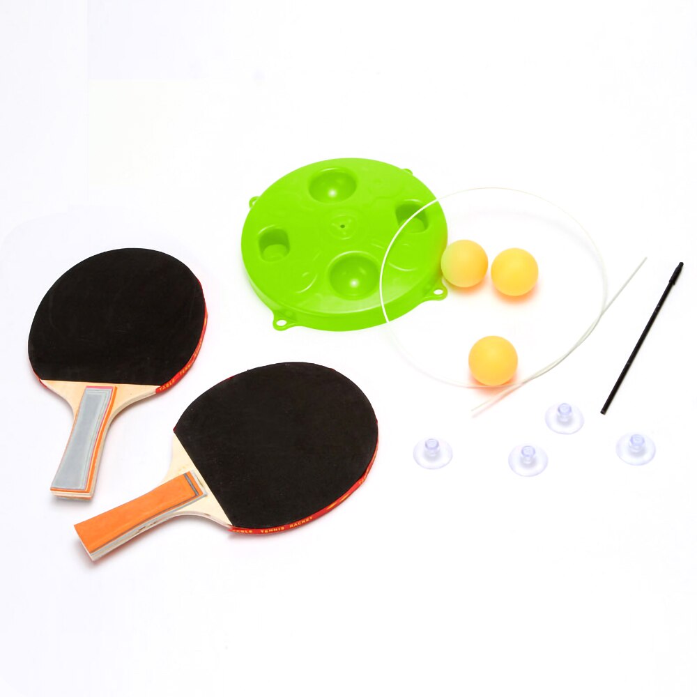 Portable Table Tennis Trainer Table Tennis Soft Training Machine Elasticity Kid Adult Practice Trainer Fi 3 ord