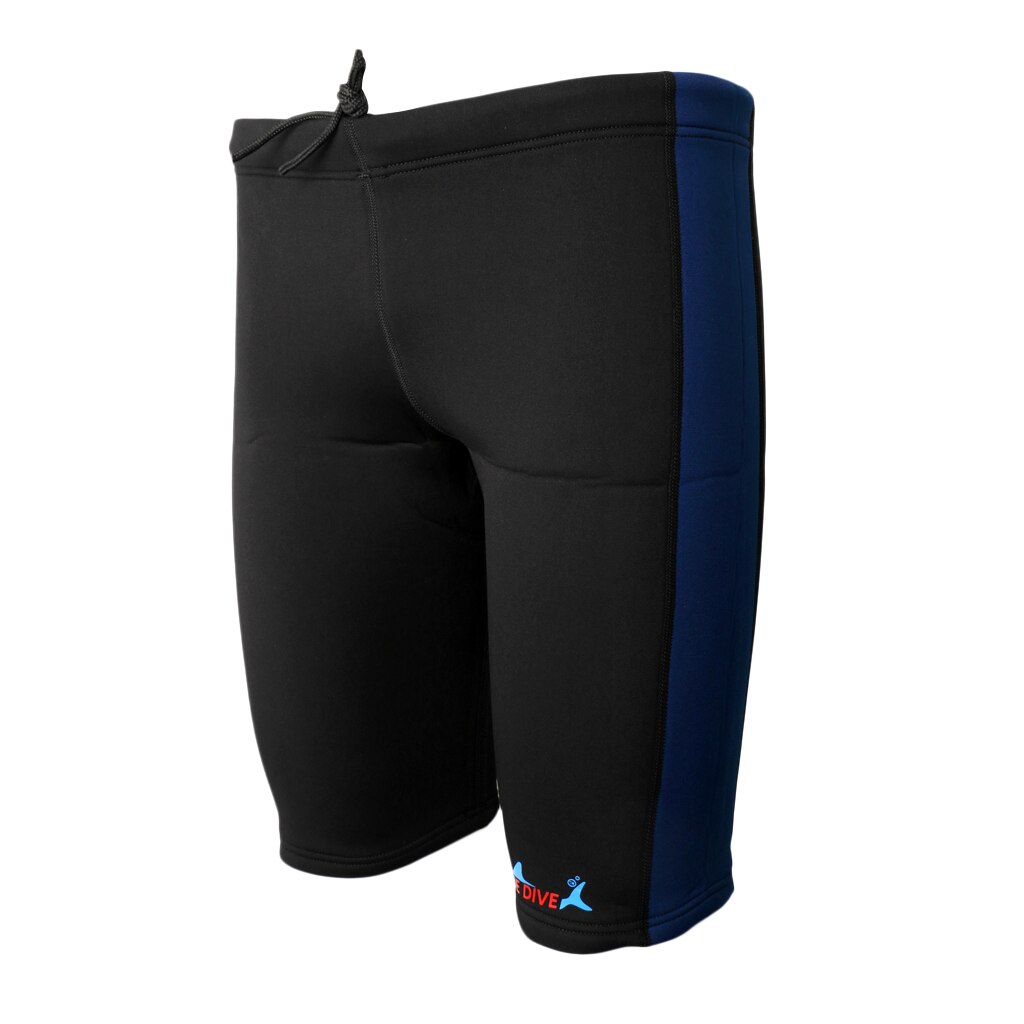 3mm Neoprene Canoe Kayak Surf Swim Cycling Wetsuit Shorts Wetsuit Shorts for Water Sports Diving: XL Navy and Black