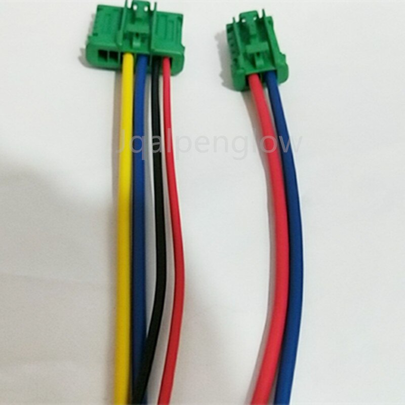 Luftkonditionering fläktmotstånd/kontakt/kabel för citroen renault megane scenic clio peugeot 207 607 6441 l2 6441 l 2 7701048390: Linje