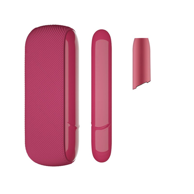 Novo produto 2 especial novo eletrônico cigarro titular tampa de aquecimento da haste tampão multi-cor opcional cigarro titular para iqos3.0: rose Red