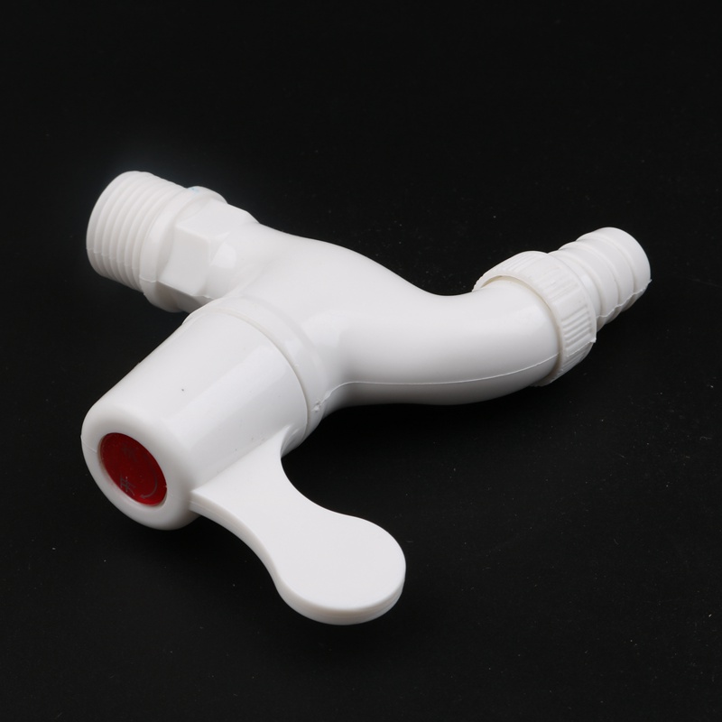 Grifo de agua con rosca macho de 1/2 "para cocina, manguera de riego de jardín, Conector de pagoda, tubo de 16mm, 1 ud.