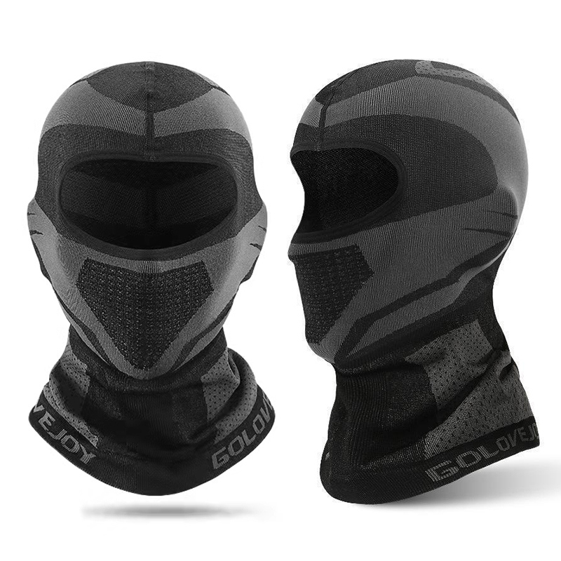 Motorfiets Bivakmuts Volgelaatsmasker Zomer Ademend Motorrijden Hals Gezichtsmasker Motocross Fietsen Masker Helm Kap Mannen