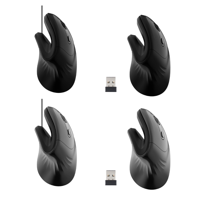 Langlebige kabelgebundene Maus JSY 11, kabelgebundene Maus, vertikale Maus, ergonomische Maus mit optischen Tasten