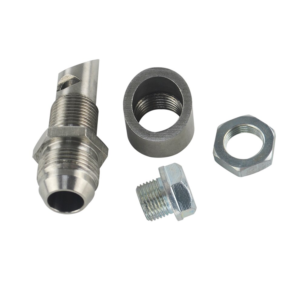 Wlr Racing-Rvs Uitlaat Vacuüm Kit Vangst Kan Vent E-VAC Scavenger Kit Bevat T304 Ss E-VAC Fitting