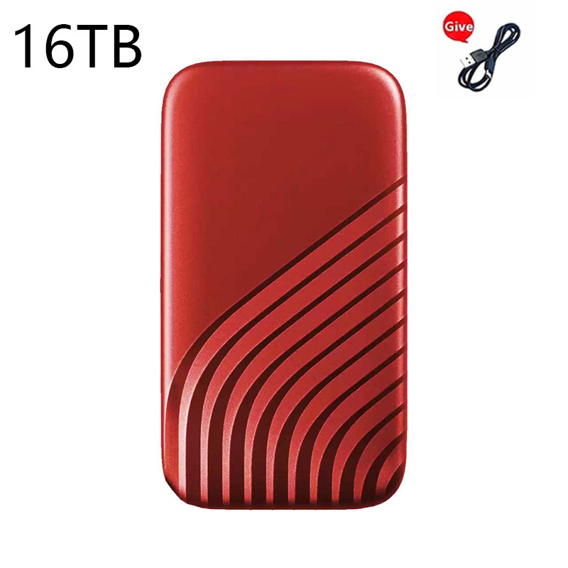 Lenovo SSD Flash Hard Drive External Type-C High Speed USB3.1 2TB 4TB 8TB SSD Storage Portable HD Hard Disk For Laptop: Dark Khaki