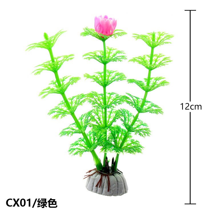 10Pcs Kunstplanten Aquarium Decor Water Onkruid Ornament Plant Aquarium Aquarium Gras 10-12Cm Decoratie: 5