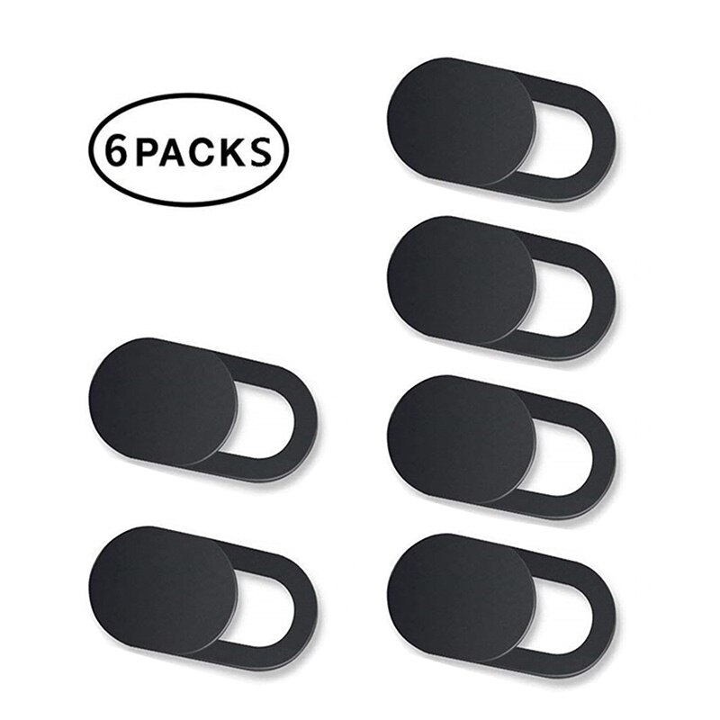 Seynli Webcam Sticker Camera Privacy Beschermende Cover Slider Mobiele Len Occlusie Slider Laptop Webcam Cover Telefoon Antispy Cover: 6pcs oval2