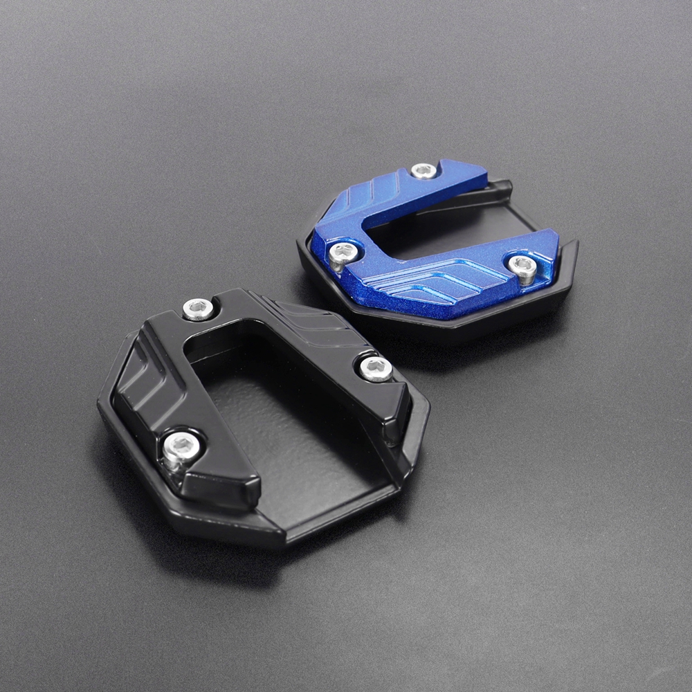 Universele Scooter Motorcycle Bike Kickstand Extender Voet Zijstandaard Extension Pad Ondersteuning Plaat Antislip Vergrote Basis