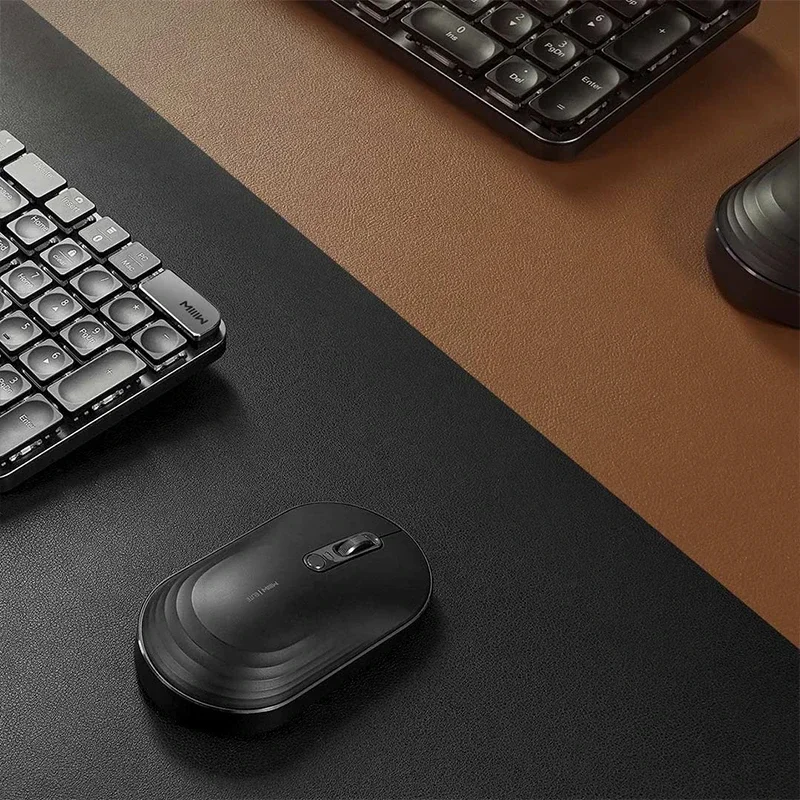 XIAOMI Mijia Office Mouse Pad Double Layer Solid Color Leather Cork Gaming Desk Dirt Resistant Large Waterproof For Mouse Pad