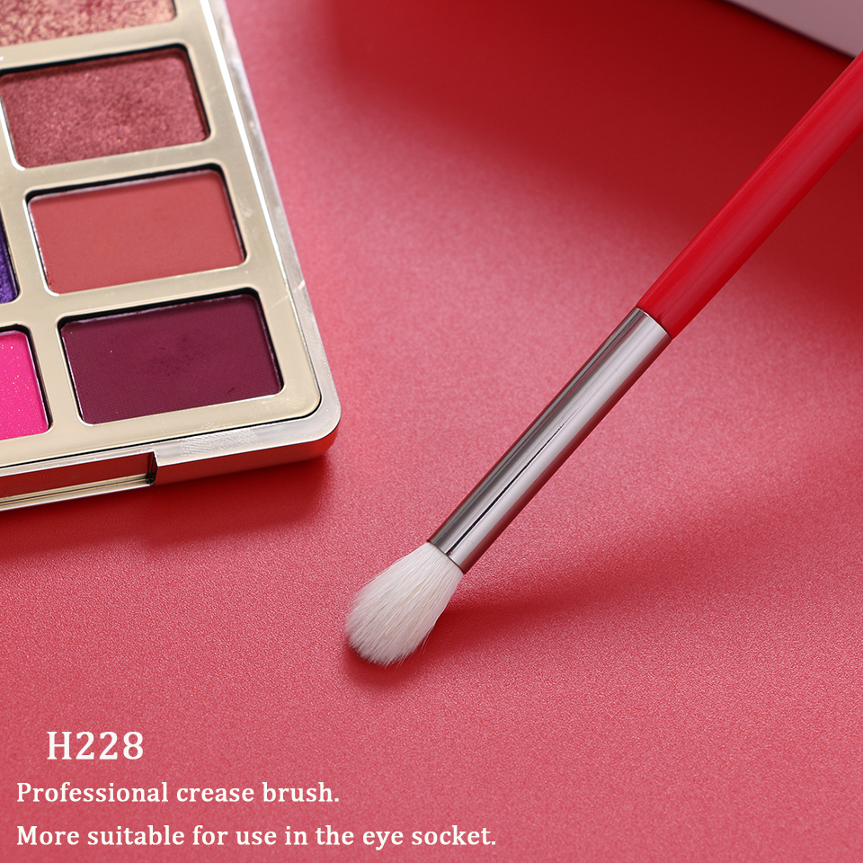 BEILI-brocha de maquillaje, 1 Uds., pelo Natural , sombra de ojos, licuadora, pliegue, Cosméticos de maquillaje 228/221/222/223/235/134/225