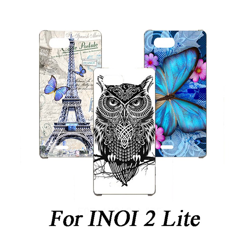 Cartoon patronen Case Voor INOI 2 Lite Back Cover 5.0 "Telefoon Case Voor INOI 2 INOI2 Lite Case cover