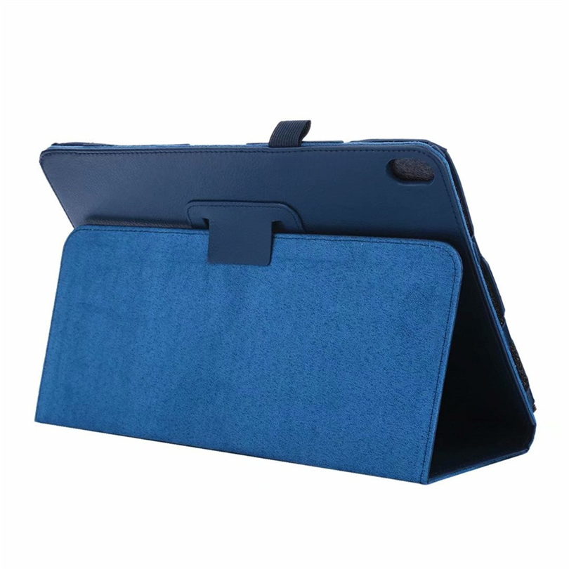 Funda de cuero para tableta para Lenovo Tab E10 10,1 pulgadas Funda de cubierta de soporte inteligente con Auto Sleep/Wake Funda de soporte inteligente A40