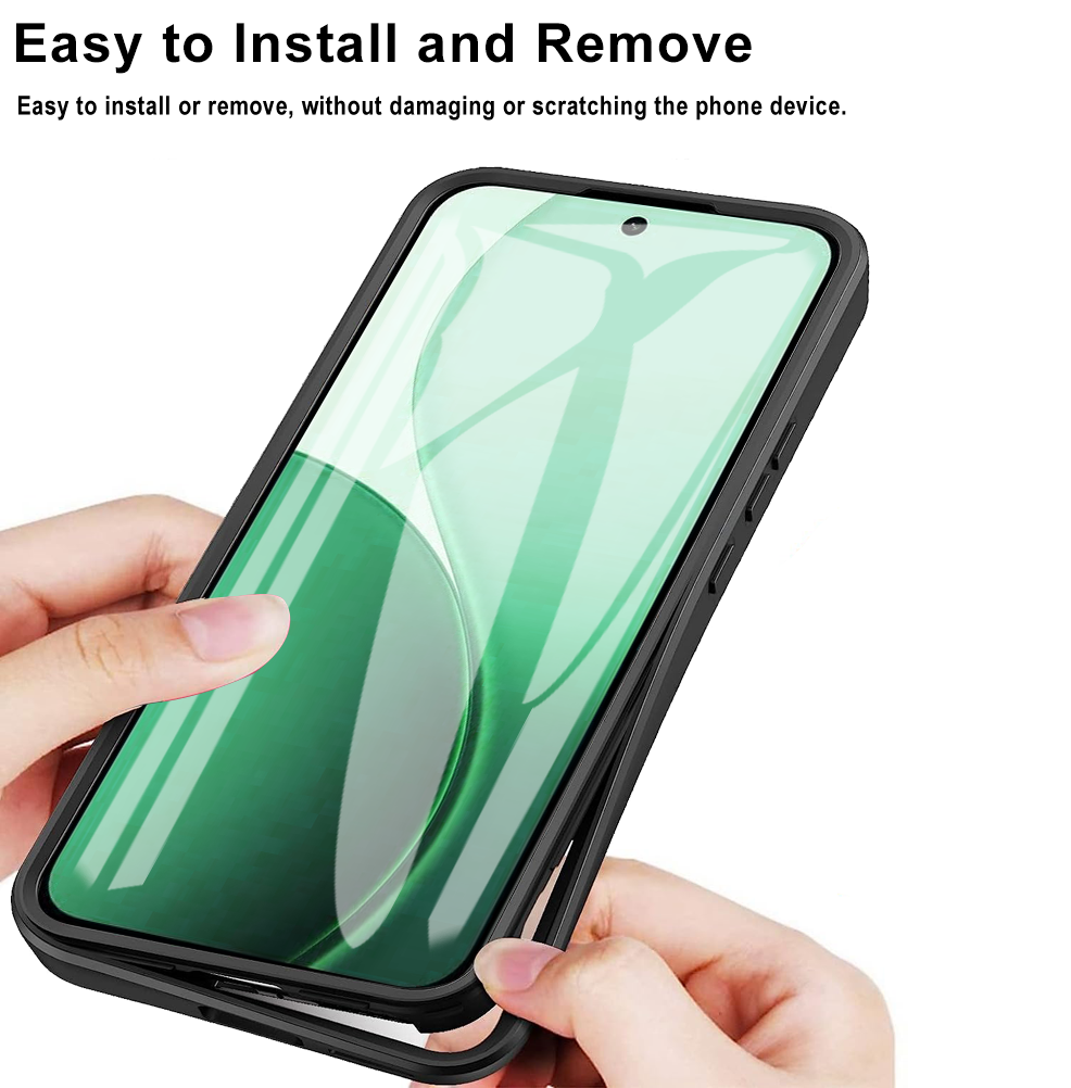 Funda protectora de cuerpo completo a prueba de golpes para OPPO Reno 14F 14 Pro Reno14 F 5G, funda protectora de pantalla, Coque Fundas