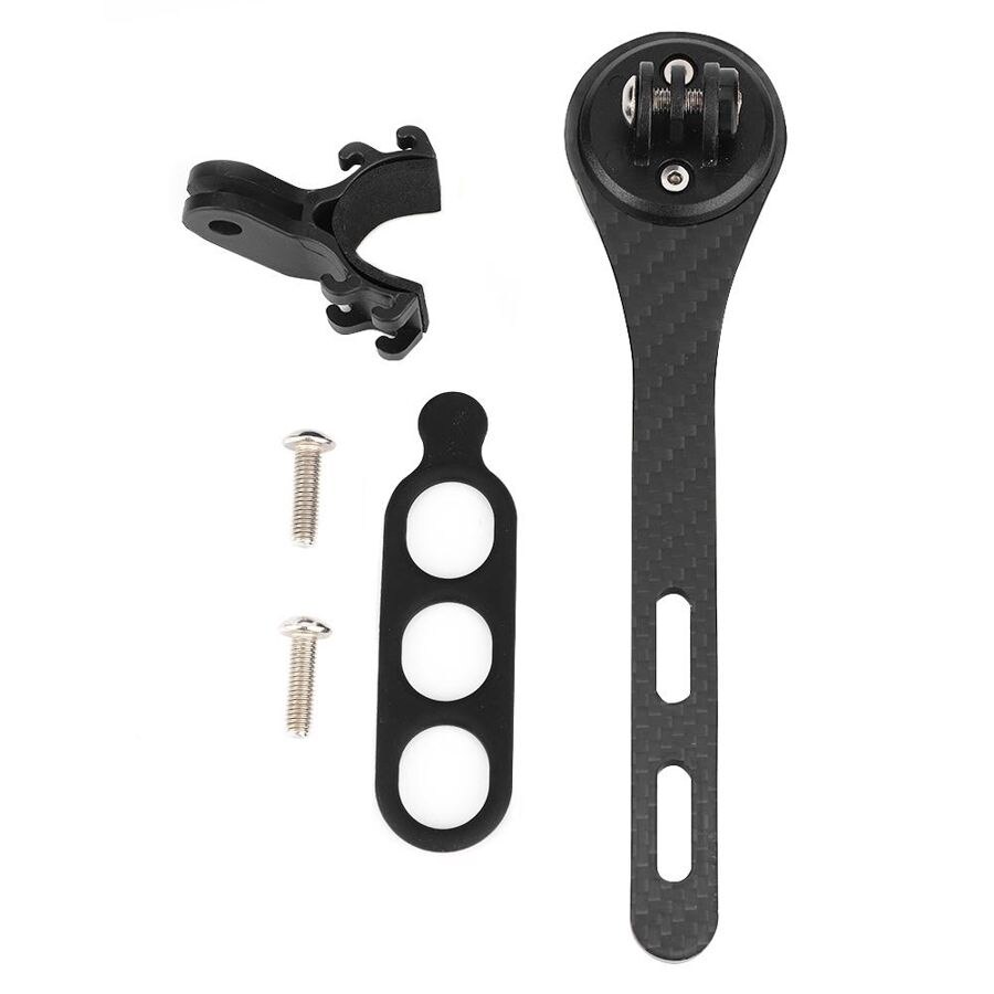 Carbon fietscomputerhouder, fietscomputer stopwatchhouder, fietssnelheidsmeterhouder voor garmin voor bryton: Voor garmin