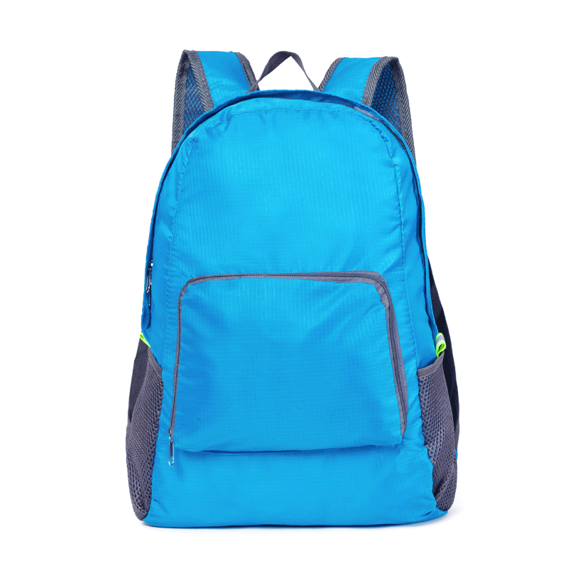 Sac à dos de voyage pour femmes sac d'école sac à dos d'école pour hommes sac à dos pliable de grande capacité sac à dos en Nylon sac à bandoulière léger: Bleu