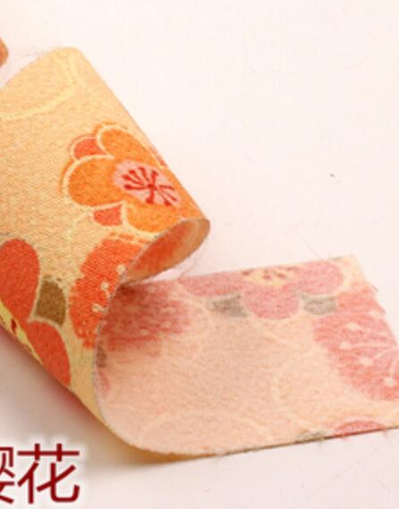 Handgemaakte ambachtelijke patchwork japanse wind retro crêpe katoenen kimono lint 4cm*92cm patch naaien tilda doek: 4