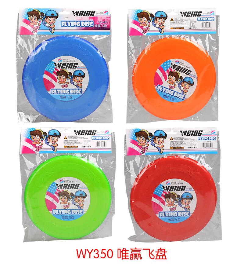 Kleurrijke Plastic Vliegende Schijf, Kleine Plastic Schijven, Lijm Plastic Disc Product