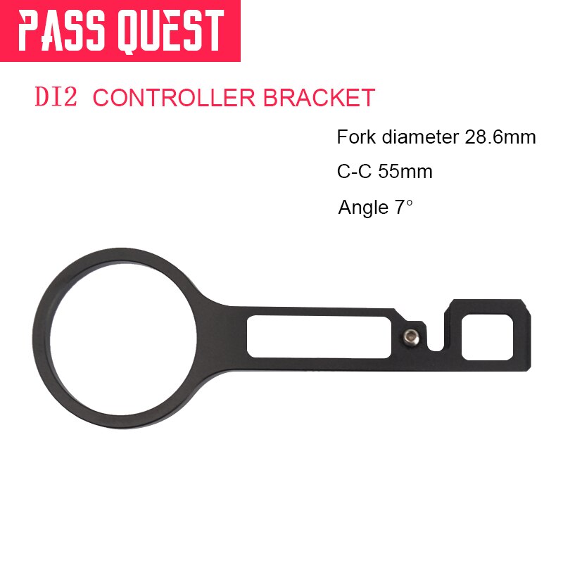 Pass Quest Di2 Controller Beugel 28.6 /31.8Mm Fiets Houder Batterij Mount Voor Giant OD2 Shimano Di2 Junction Fiets uitbreiden Houder: 28.6mm 55mm 7