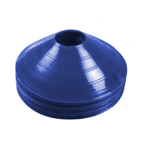 20Pcs/Set Football Field Barrier Markers Soccer Training Cones Sport Equipment: Blue