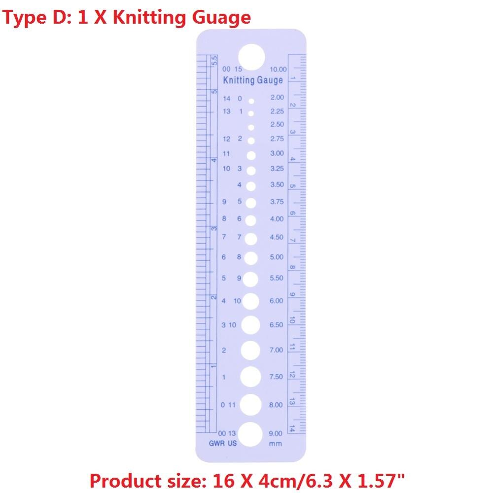 Regla acrílica de retazos para costura, regla de corte para manualidades, herramientas de dibujo hechas a mano, Sastre para herramientas de costura para el hogar: Type D 07