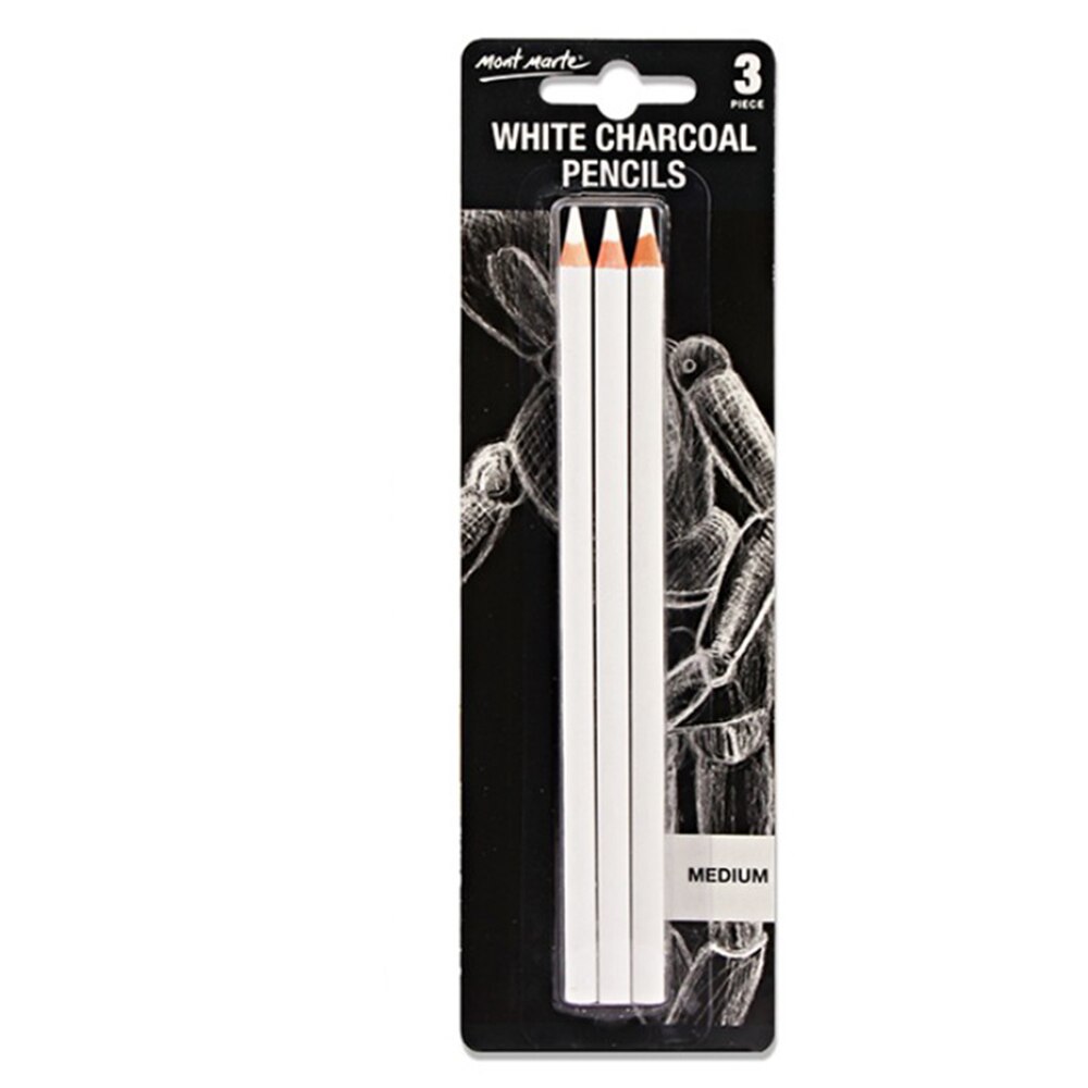 General Pencil 5582BP Houtskool Witte Potloden 2/Pkg-2B