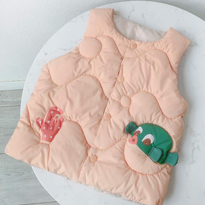 Ours Leader enfant en bas âge bébé dessin animé gilets hiver enfants filles beau modèle vêtements d'extérieur infantile mignon tenues 2-6Y: AH4156orange / 6T